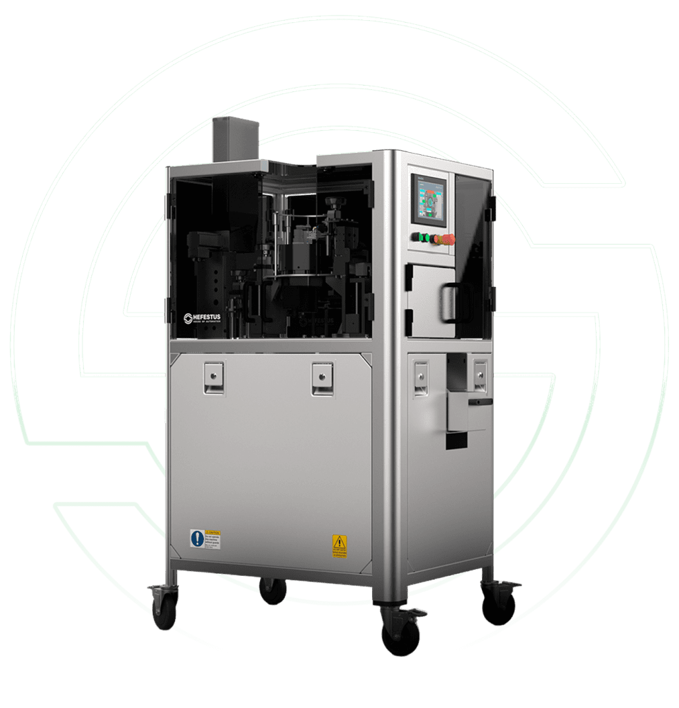 Hefestus LumineX compact preroll machine